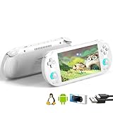 rg vita proハンドヘルドゲームコンソールrk3576 rgvita proデュアルos android 14とlinuxシステム5.5" ips incellタッチスクリーン5000 mahは、wifi bluetooth hdmiをサポートしています