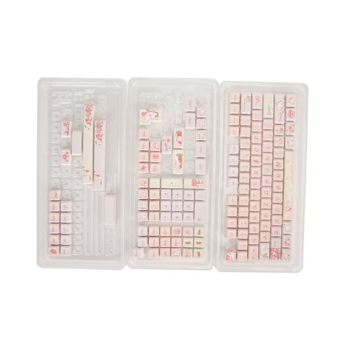 Touches de Clavier PBT pour Jeux sur PC : Ensemble de 148 Touches pour Clavier Mécanique
