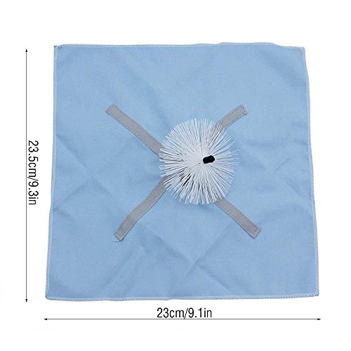 Drfeify Saxophone Cleaning Kit, Sax Clarinet Swab Tool with Microfiber Cloth & Nylon Brush - Image 3