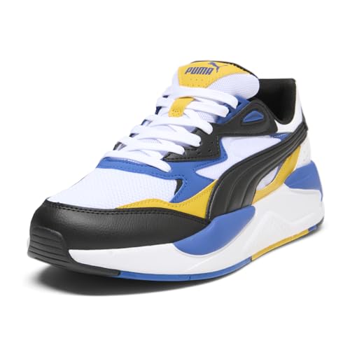 PUMA Mens X-Ray Speed Wide Lace Up Sneakers Shoes Casual - Blue, White, Yellow2