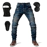 DURATA: I nostri jeans sono dotati di cerniere e bottoni per impieghi gravosi di altissima qualità. Le tasche anteriori e posteriori garantiscono la sicurezza della tua proprietà. L'area più grande è ricoperta da un rivestimento protettivo in aramide. Rende questi jeans forti, resistenti al calore e può prevenire usura e tagli.