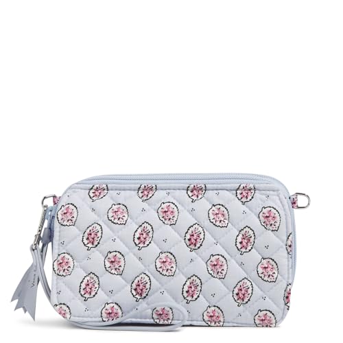 Image of Vera Bradley Women's Cotton All in One Crossbody Purse With RFID Protection