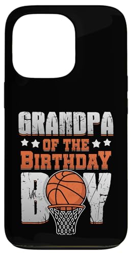 Grandpa Of The Birthday �j�̎q ������ �o�X�P�b�g�{�[�� �a���� �X�}�z�P�[�X iPhone 13 Pro �p