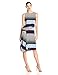 Donna Morgan Women's Sleeveless Asymmetric Printed Dress