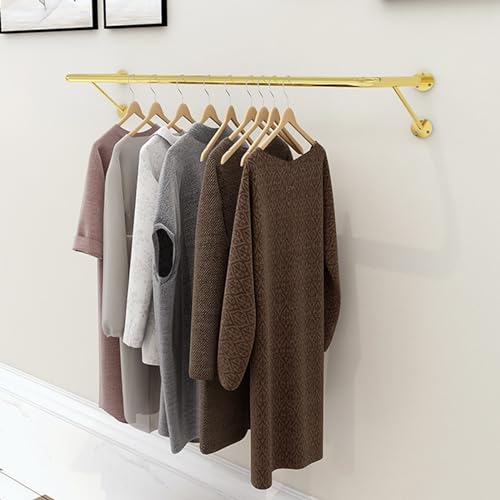 Perchero de pared de acero inoxidable para ahorrar espacio en zonas de colgar ropa 3