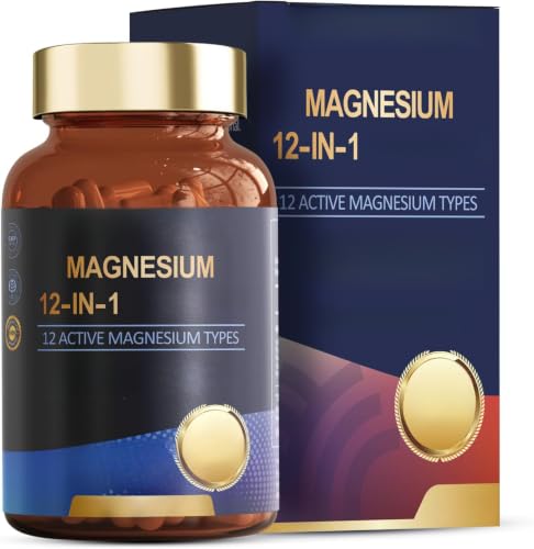 Complejo de Magnesio 12 en 1 contra el cansancio muscular diario