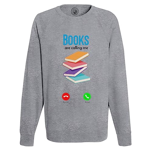 Sweatshirt homme Books are Calling Me pull vêtement de lecture pour homme