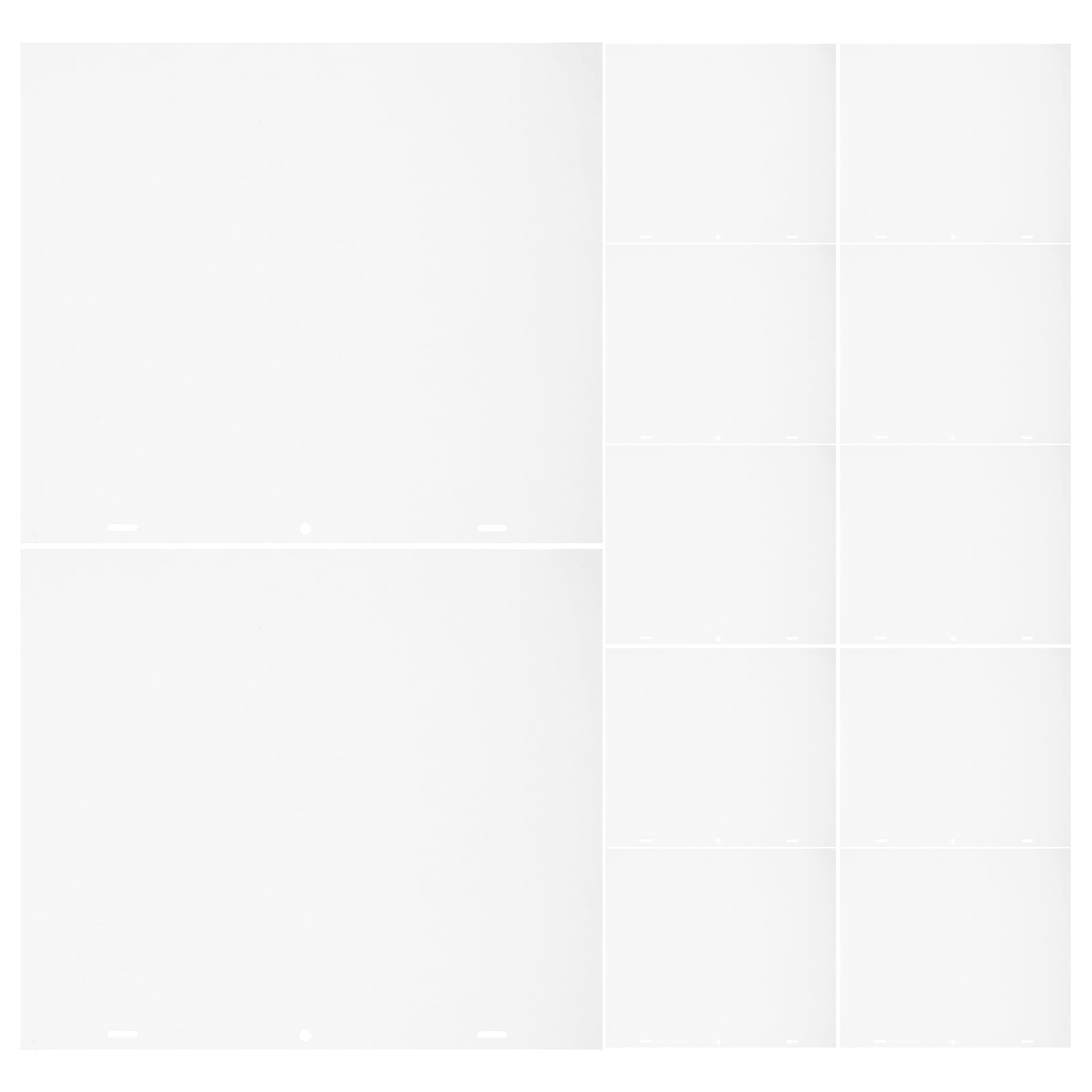 Holibanna Carta da Disegno Professionale da 200 Pezzi 32x27 Cm con Fori per Animazione, Carta da Lucido Sottile Bianca per Schizzi Artistici e Progetti Creativi, per Uso Scolastico e Design