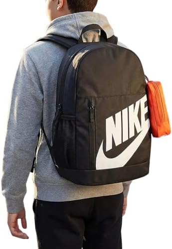 Nike Unisex Kids' Classics Elemental Backpack (20L) (Dark Grey/White, 20L) - 5