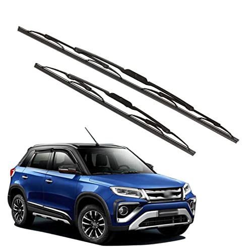 Image of Kylo Windshield Wiper for Urban Cruiser /Conventional and Traditional Metal Type Windshield Water Repellency Scratch Proof Wiper Blades Suitable for Urban Cruiser(Driver Side 24 inch, Passenger Side 17 inch)