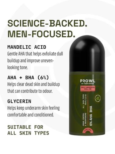PROWL Store PROWL by Tiger Shroff Underarm Rollon 40ml with AHA BHA - Image 7