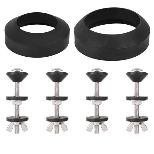 Toilet Tank to Bowl Gasket Repair Kit, Includes 7.6cm/3in &