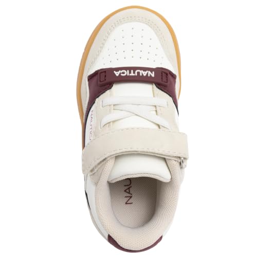 Image of Nautica Kids Adjustable Strap Shoes | Comfortable Casual Sneakers for Boys and Girls, Toddlers & Little Kids
