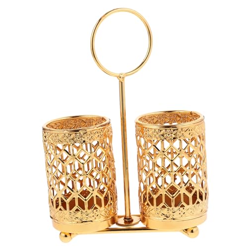 Cabilock Rotating Utensil Holder Compartment Storage Basket for Countertop Organization Stylish Cutlery and Chopstick Rack for Kitchen Buffet Tableware Home Supplies