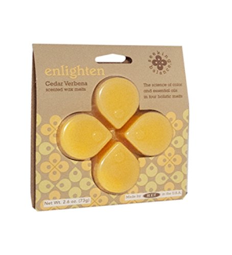 Root Seeking Balance Scented Soy Wax Melts, Enlighten, Cedar Verbena
