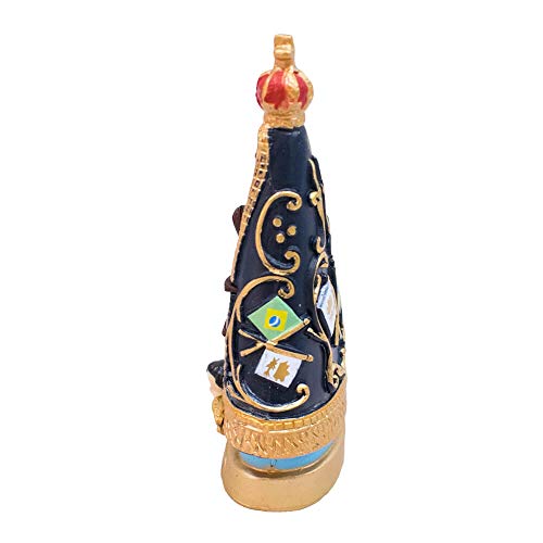 Nossa Senhora Aparecida 9cm - Enfeite Resina
