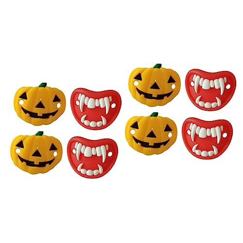 ibasenice 8piezas Chupetes De Calabaza y Vampiro Para Halloween Chupetes De Divertidos Para Bebés Accesorios Originales Para Fiestas y Fotos ibasenice 8piezas Chupetes De Calabaza y Vampiro Para Halloween Chupetes De Divertidos Para Bebés Accesorios Originales Para Fiestas y Fotos