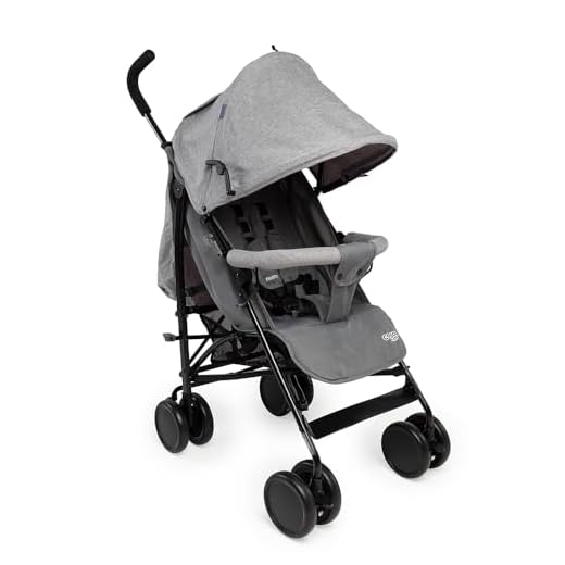 Cosco Kids, Carrinho de Bebê Hobby, Cinza Mescla