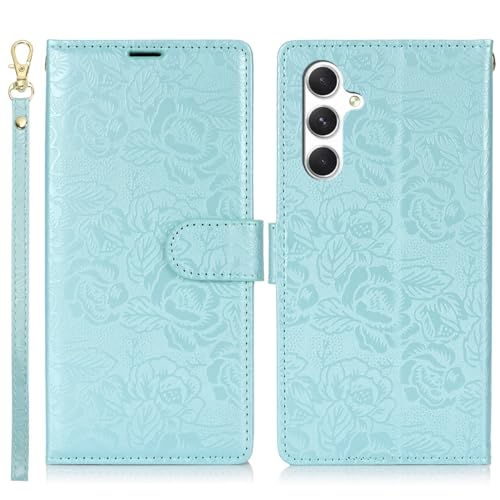 Étui portefeuille Samsung Galaxy A16 5G en cuir PU finition premium