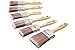 Price comparison product image ProDec 6 piece Premier Trade Synthetic Paint Brush Set for a Smooth Finish Painting with Emulsion, Gloss, Satin Paints on Walls, Ceilings, Wood, Metal, 2x 1.5, 3x 2, 1x 3 inch Brushes