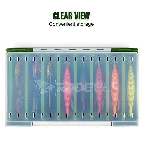 Rodeel 4Pcs/ Set 3600 Tackle Boxes For Saltwater Freshwater Fishing, For Storage And Organization Of Fishing Accessories, Terminal Tackle, Artificial Baits, Lures, Jigs, Beads, Hooks #TOP3