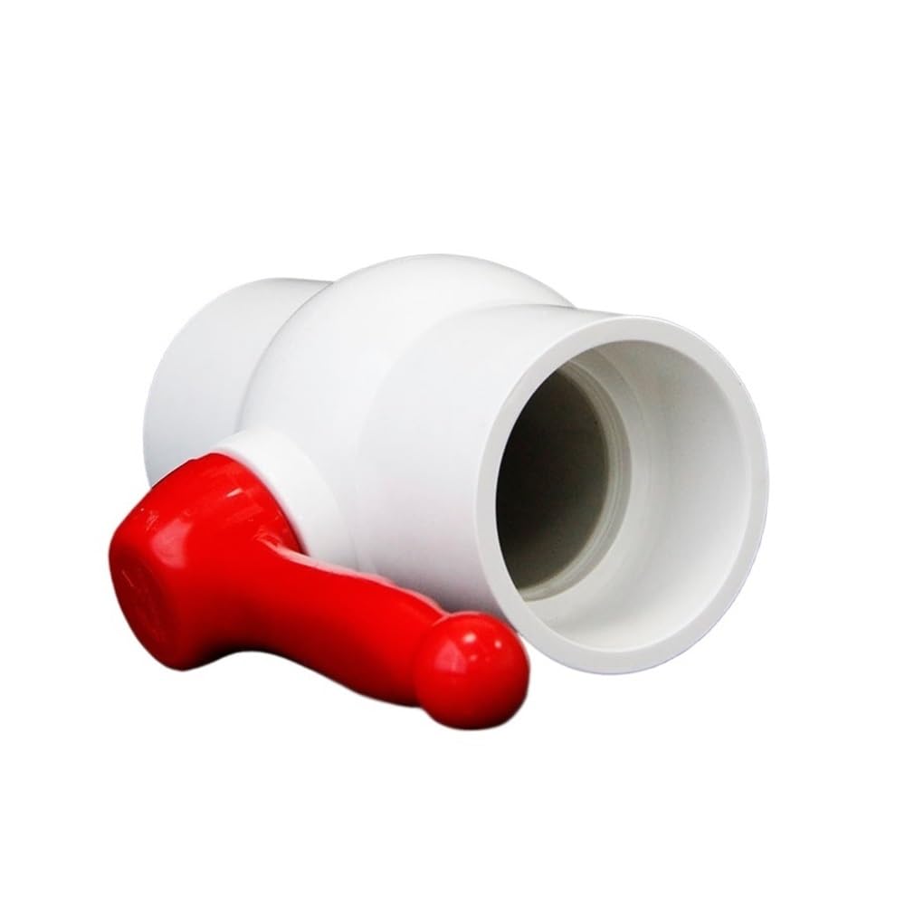 Válvula de Bola de PVC for Tornillo de conexión for tubería de Suministro de Agua de 90 mm(90mm Socket)