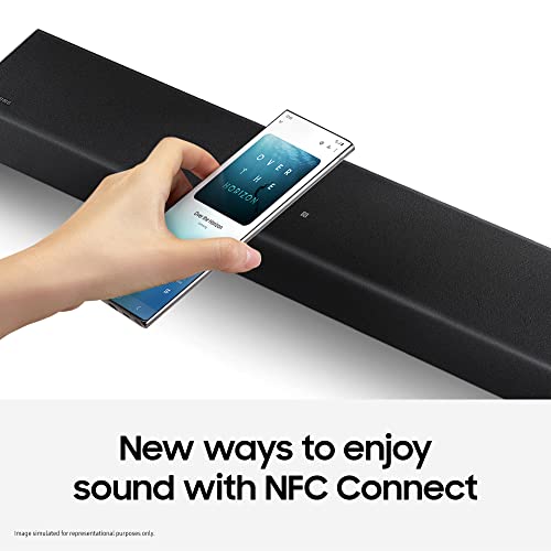 Image of Samsung 2.0 ch (HW-T400 /XL) Soundbar with Built-in Subwoofer, Dolby 2Ch, NFC, USB Music Playback, Bluetooth Enabled (Black)