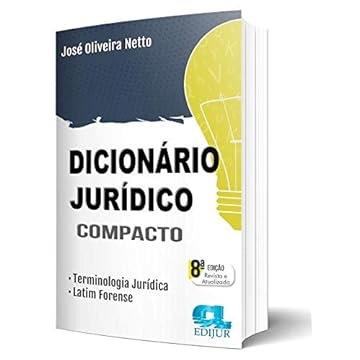 Capa do livro Dicionário Jurídico Compacto - 8a. Edição