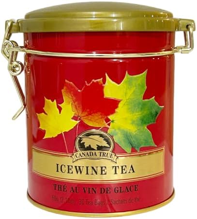 CANADA TRUE premium Ceylon Black Tea -30 Tea Bags 60g Can Package (Icewine Tea)