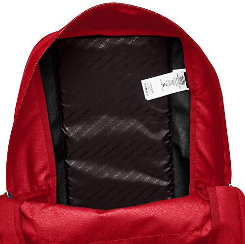 Jansport Cross Town School Backpack, Red Tape, 17" X 12.5" X 6" - Simple Bookbag For Girls, Boys, Adults With 1 Main Compartment, Front Utility Pocket - Premium School Accessories #TOP3
