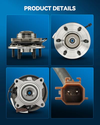 Image of PHILTOP 515177 4WD 2 x Front Wheel Bearing Hub Assembly for Ford F-150