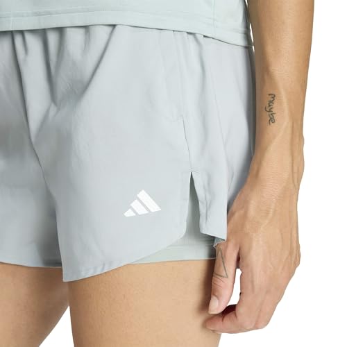 adidas Women's Workout Essentials 2in1 Shorts, Wonder Sage, L
