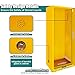 Industry Safety Cabinet, 60 Gallon Flammable Safety Cabinet 65x23x18 inch, Double Steel Wall Fire Bin with Adjustable Shelves, Chemical Material Storage Locker, for Commerical Home Used