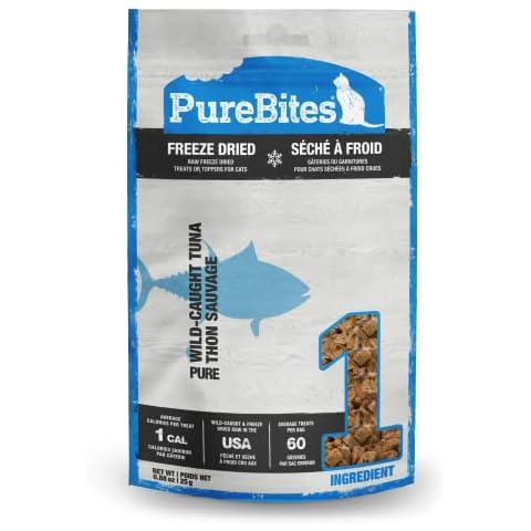 PureBites Tuna Freeze Dried Cat Treats, 0.88Oz | 25G - Value Size Cover