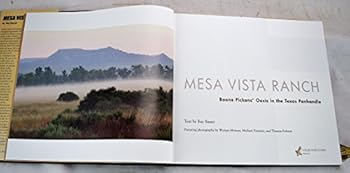 Hardcover Mesa Vista Ranch Boone Pickens Oasis in the Texas Panhandle Book