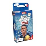 Bioviva - Défis Sports - Kylian Mbappé - Jeu de Cartes Enfant - Bataille Thème Foot - Dès 7 Ans - 2 à 6 Joueurs - Fabriqué en France