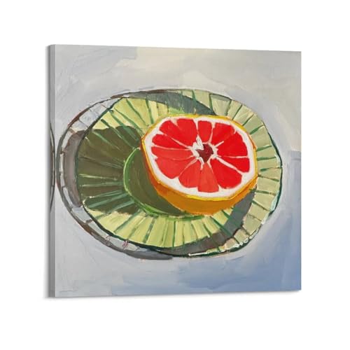 Tableau pamplemousse peinture à l'huile pour créer une ambiance douce