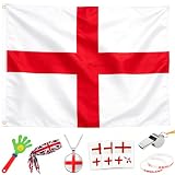 JSDKFJSA 2026 World Cup Fan Accessories Kit, 7 PCS World Soccer Sport Cup Gear Set, World Cup Merchandise for Soccer Party Decorations, Stadium Events, Watch Party, Home Cheering (England)