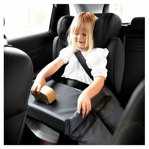 Miniatura 2 de Hauck Play On Bandeja Niños Coche - Mesa Plegable Infantil Para Entretenimiento En Viajes - Múltiples Compartimentos - Bordes Elevados - 40x34 Cm - Gris