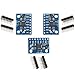 3 Pieces of GY-521 MPU-6050 MPU6050 3-Axis Accelerometer Gyroscope Modules, 6 DOF 6-Axis Accelerometer Gyroscope Sensor Modules with 16-bit AD Converter for Data Output, IIC/I2C, suitable for Arduino.