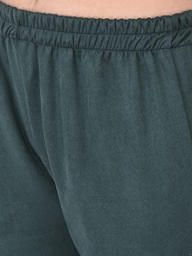 Image of FNOCKS Women's Fleece Velvet Fabric Kurta Palazzo Set with Pocket