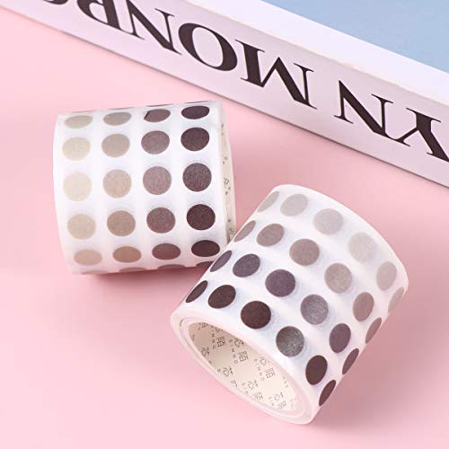 EXCEART 2 Pcs Fita Washi Fita Adesiva Washi Decorativa para Bullet Journal Planejador de Scrapbook E