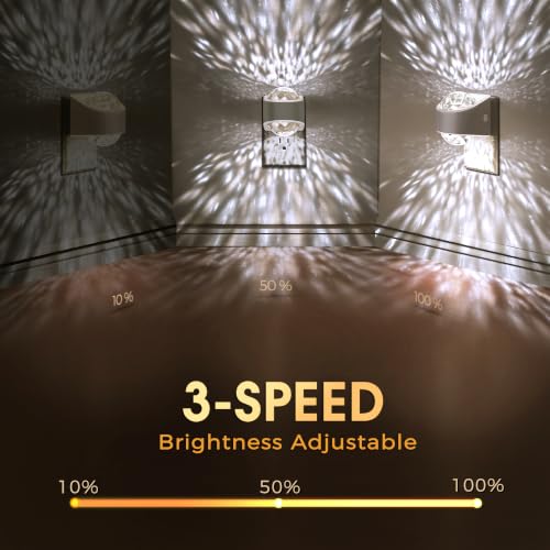 Image of Briignite Night Lights Plug into Wall, Night Light for Bedroom, Dimmable Brightness, LED Dusk to Dawn Sensor Nightlight for Nursery, Bathroom, Home Decor, Gaming Room, Daylight White 5000k, 2 Pack