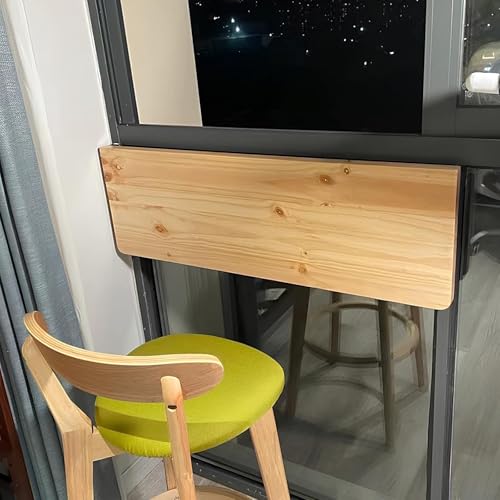 Bureau mural pliant 60 cm | Table flottante gain de place