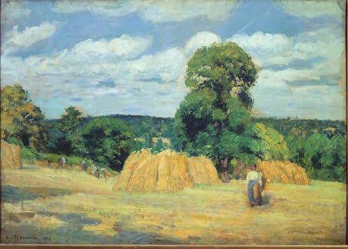 Image sur toile Pissarro les Vendanges pour habiller un grand mur de chambre