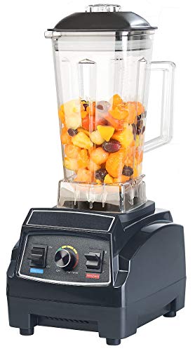 Rosenstein & Söhne Retro Mixer: Profi-Retro-Standmixer, 1.500 W, 2 l, BPA-frei, bis 28.000 U/Min. (Hochleistungsmixer, Smoothie-Mixer Gastronomie, Eis)