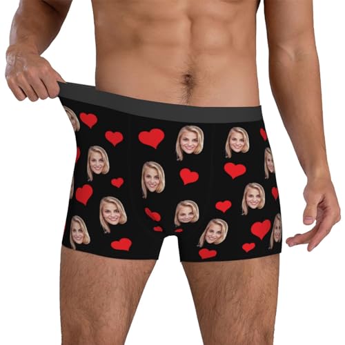Custom Boxers for Men Boyfriend Father Husband, Personalized Funny Boxers for Men Gifts for Him3