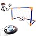 Kids Toys Hover Ball, Rolytoy Air Power Soccer Goal Set for Age of 2-16 Year Old Boys Girls with LED Lights as Indoor Outdoor Sport Games Gifts
