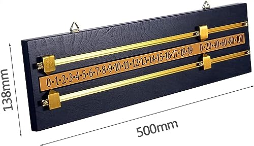 Marcador de billar para pared, marcador de snooker y pool, accesorio para juegos de billar miniatura 4