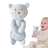 Fun Sensory Experience: Designed to stimulate your baby’s senses, the rattle toys produce soft sounds that encourage auditory development, while the textured grip helps enhance hand-eye coordination